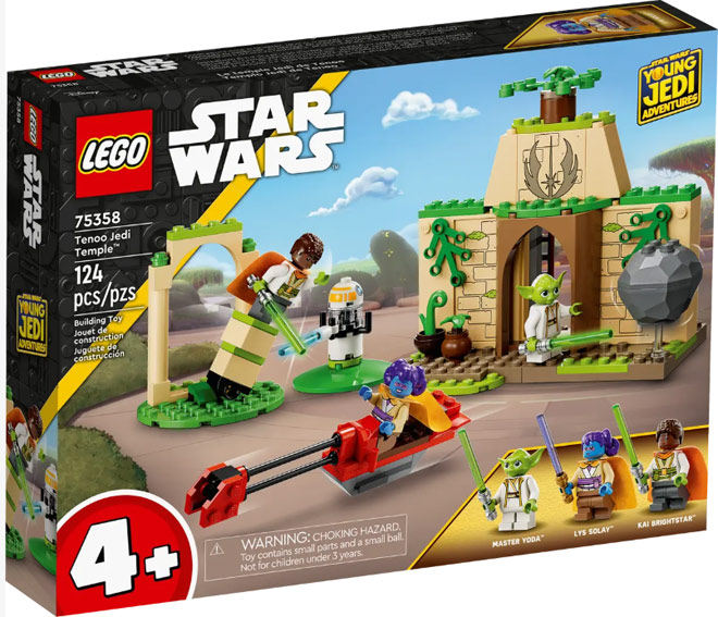Lego star wars 75358 Tenoo Jedi tmple Young Jedi Adventure collection 2023