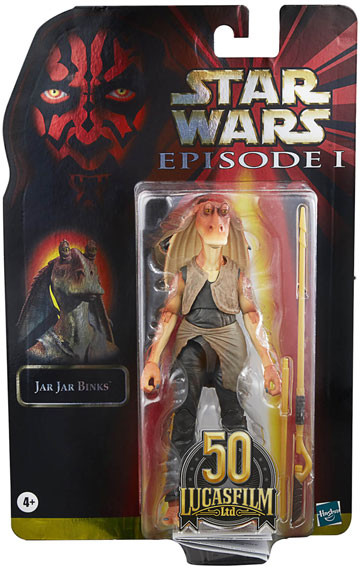 Hasbro Star Wars The Black Series jar jar bings 50 lucasfilm 50th