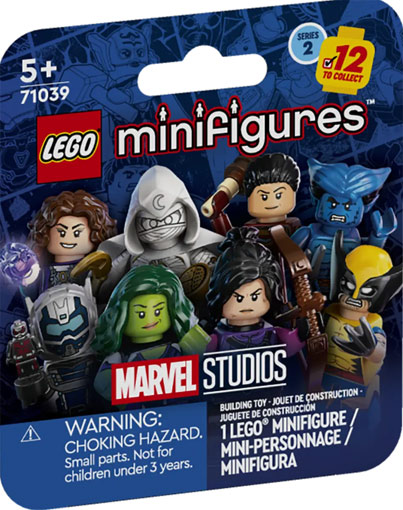 Lego collection figurine marvel 2023