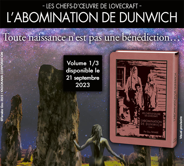 lovecraft manga gou tanabe abomination dunwich t1 tome 1