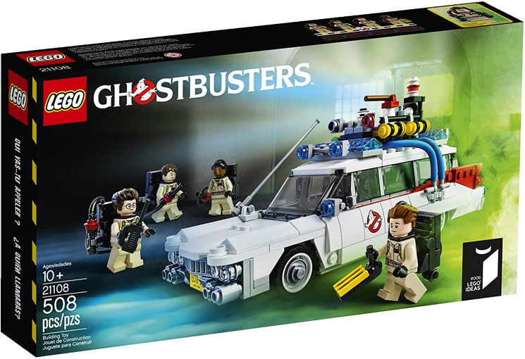 voiture lego ideas 21108 ghostbusters avec mini figurine