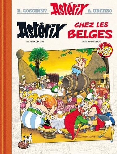 asterix chez les belges edition deluxe 65 ans anniversaire 2024 BD bande dessinee