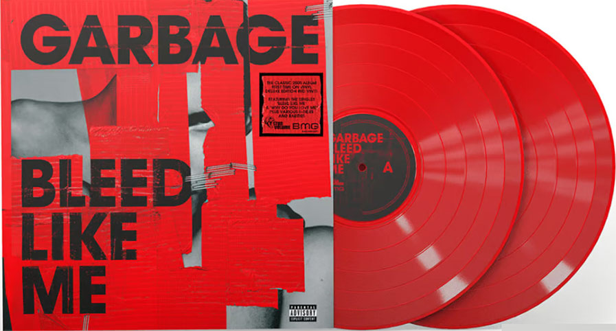 garbage bleed like me double vinyle LP edition
