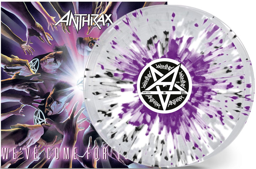 Anthrax weve come for you all 20th anniversary vinyl lp edition album