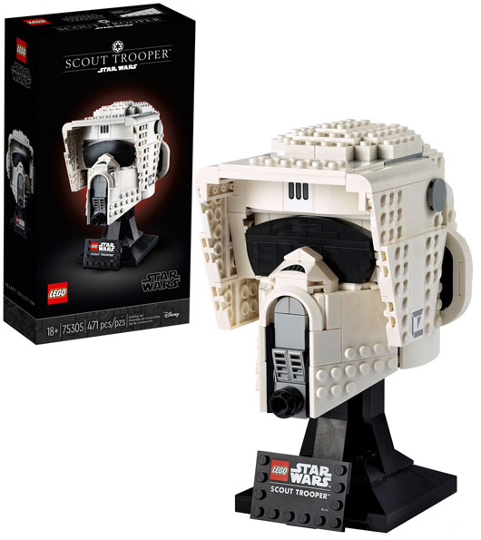 LEGO Star Wars 75305 casque Scout Trooper