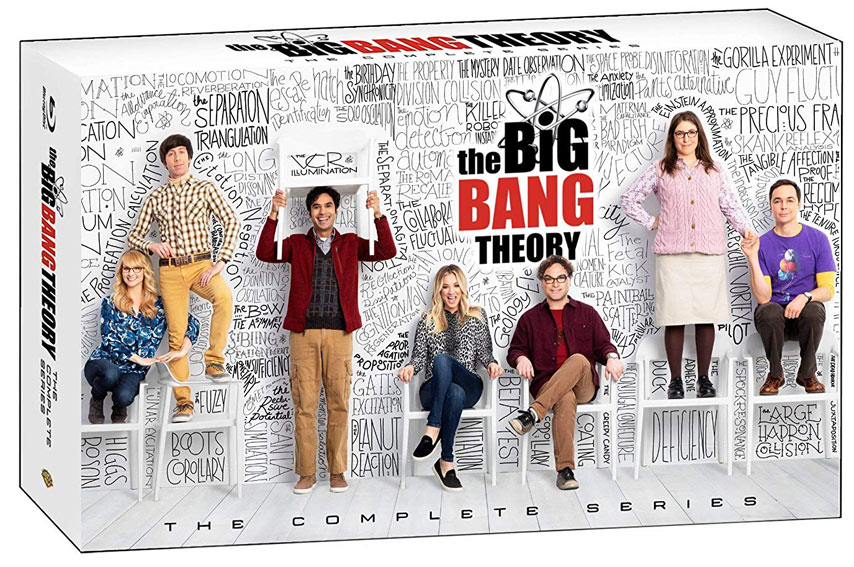 Coffret integrale big bang theory Bluray DVD 2020 serie humour
