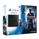 Console PlayStation 4 1 To Jet Black  Uncharted 4