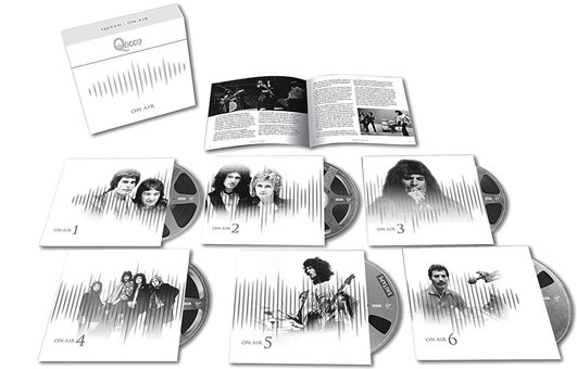 Queen-on-air-coffret-collector-6-CD-3-Vinyle-LP