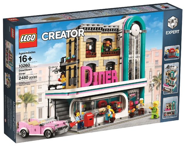 Lego-creator-10260-Diner-downtown-centre-ville