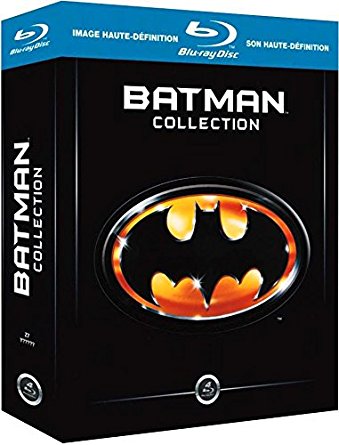 Coffret integrale Batman Tim Burton Blu-ray DVD steelbook