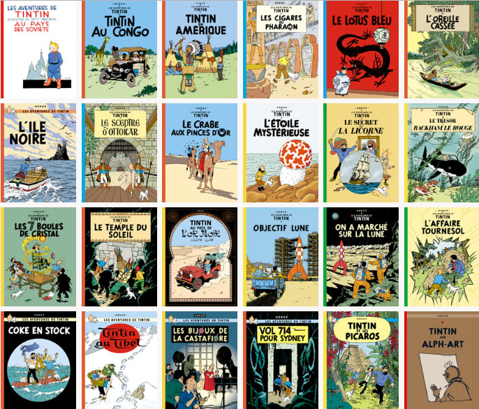Intégrale-BD-Tintin-liste-des-albums