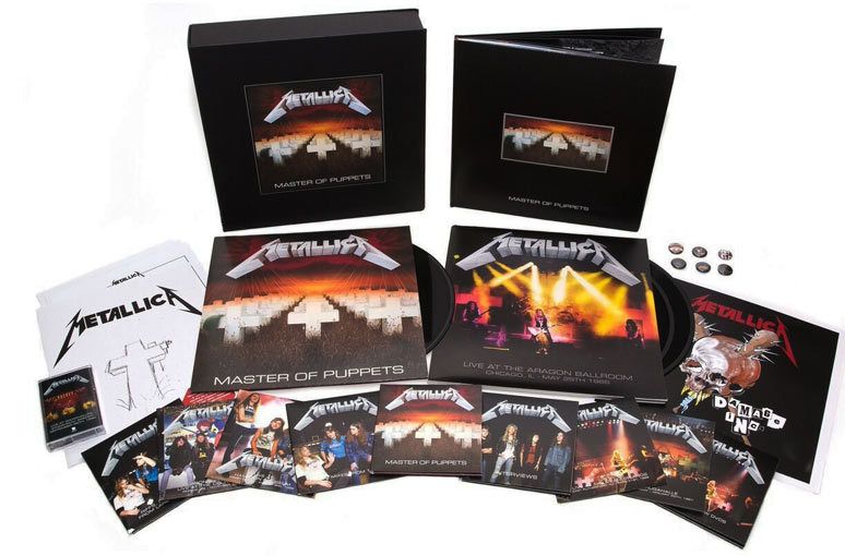 Metallica-Master-of-Puppets-edition-collector-limitee-CD-Vinyle-DVD-Deluxe-2017