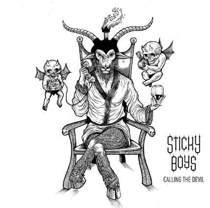 Sticky-Boys-Vinyle-CD-Calling-the-Devil-edition-collector-limitee-300-exemplaires