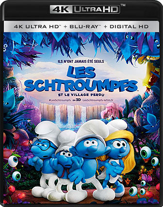 Les-schtroumpfs-et-le-village-perdu-Bluray-DVD-4K-3D