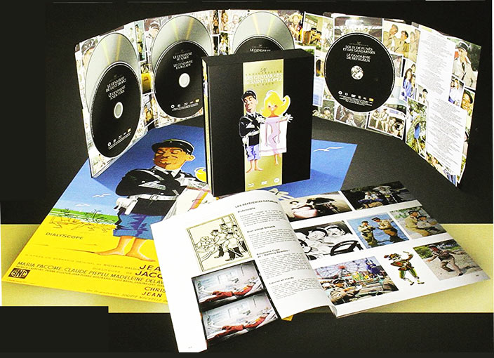Coffret-collector-Gendarme-Saint-Tropez-integrale-Blu-ray-edition-collector-limitee