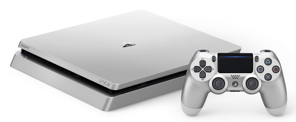 console-ps4-sivler-edition-collector-Argent