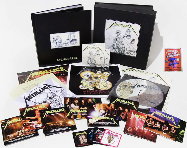 coffret-collector-Metallica-Justice-for-all-2018-edition-limite-CD-Vinyle-Box