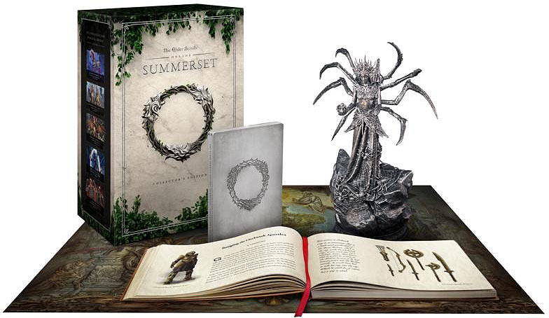 Coffret-collector-Summmerset-elder-scrolls-edition-limitee-figurine-artbook-PS4-Xbox-PC
