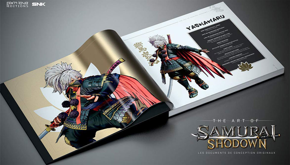 artbook samourai shodown livre collection