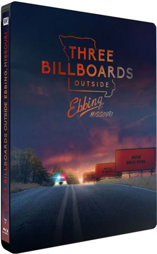 3 billboards steelbookc ollector Blu ray