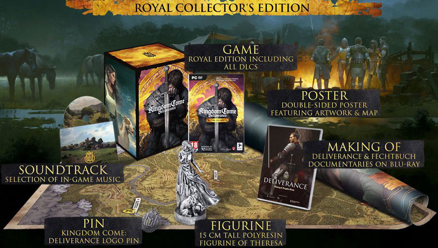 edition collector limitee Kingdome Come Delivrance 2019 PS4 BOX