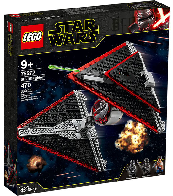 75272 Lego star wars chasseur Tie sith 2020