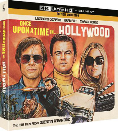 4k ultra collector once upon time hollywood blu ray box