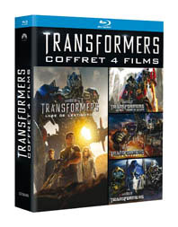 integrale bluray dvd transformers quadrilogie
