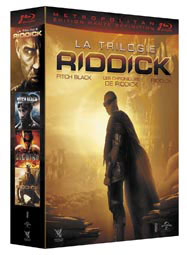 coffret trilogie riddick Blu-ray DVD