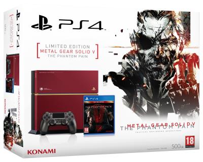 limited edition pack playstation 4 metal gear solid phantom pain