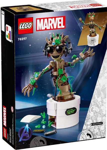 Lego marvel baby groot 76297