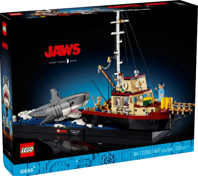 lego jaws les dents de la mer lego ideas 21350