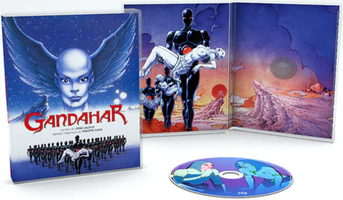 Gandahar anime edition collector bluray dvd