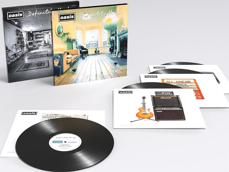 Oasis definitely maybe 30th anniversary edition deluxe coffret box single ep vinyl