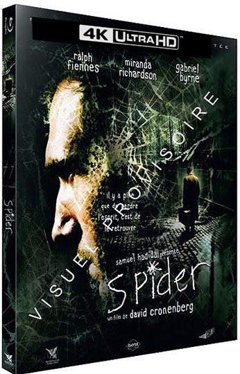 Spider film cronenberg edition collector bluray 4k ultra hd coffret