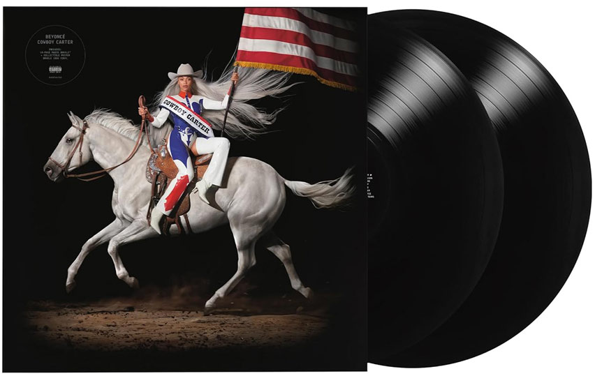 cowboy carter official beyonce nouvelle edition double vinyl lp deluxe