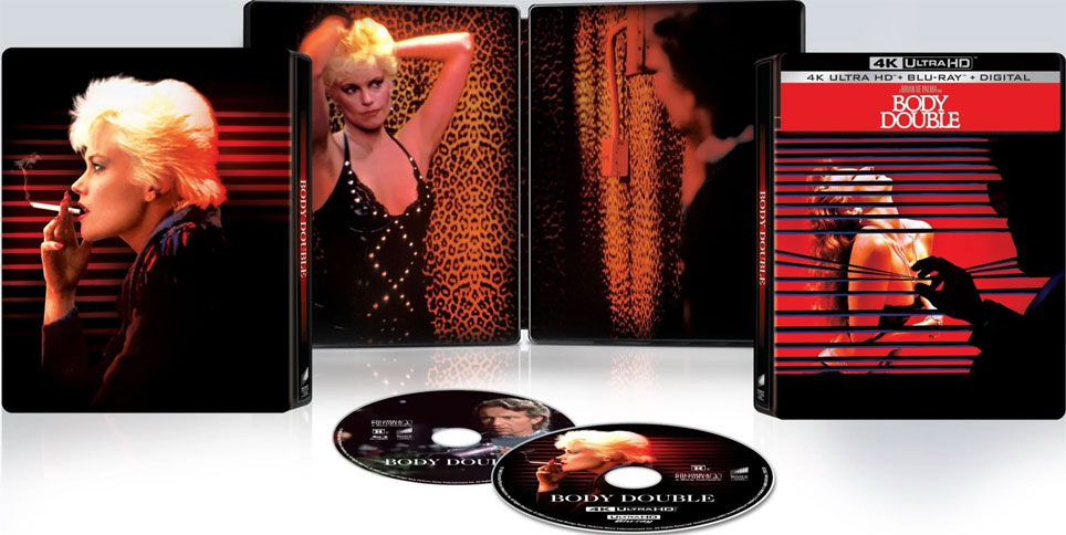 Body double Steelbook Collector bluray 4K Ultra HD