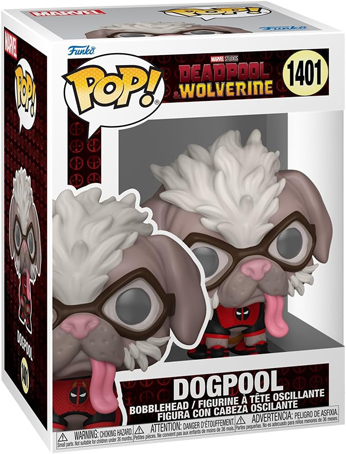 Funko Deadpool wolverine dogpool chien