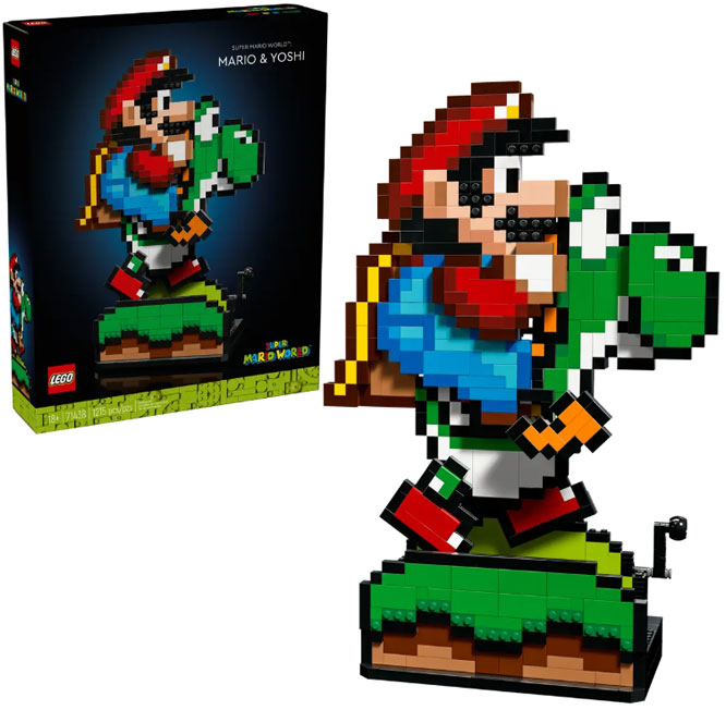 Lego mario Yoshi 2024 71438 Super mario achat precommande