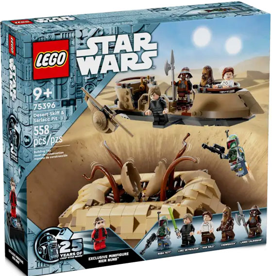 Lego star wars fosse du Sarlacc 75396