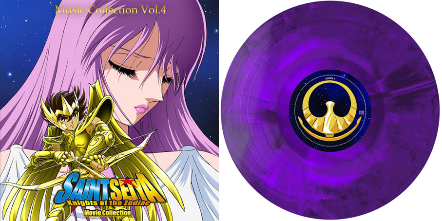 OST soundtrack saint seiya vol 4 volume 4 vinyl lp colore