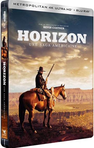 Horizon saga amaericaine steelbook collector bluray 4k ultra hd