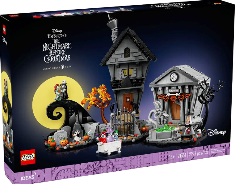 Lego ideas 21351 Nightmare before christmas etrange noel mr Jack