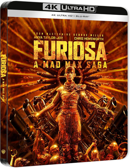 Mad max Furiosa steelbook collector blurayk utra hd fr