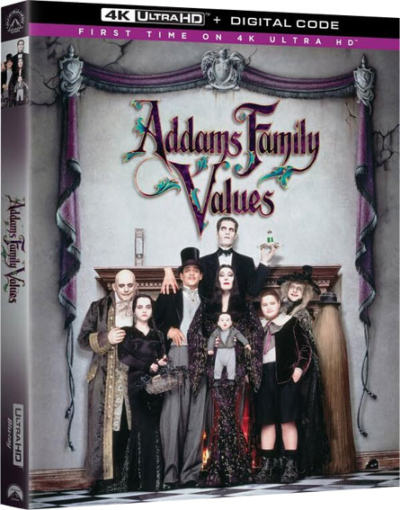 Les valeurs de la famille adams 2 bluray 4K Ultra HD edition fr