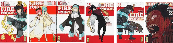 integrale manga fire force edition fr kana collector coffret