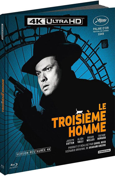 le troisieme homme orson welles carol reed bluray 4k edition collector