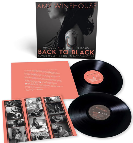 back to black vinyl lp 2lp ost soundtrack amy whinehouse