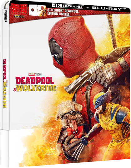 Deadpool et wolverine steelbook bluray 4k ultra hd precommande fr france