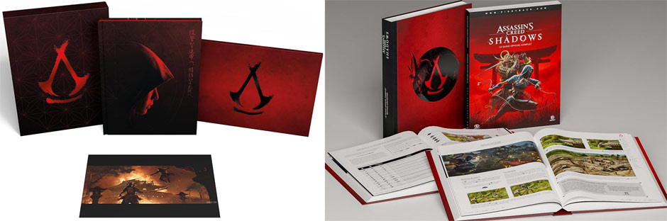 artbook guide assassins creed shadows